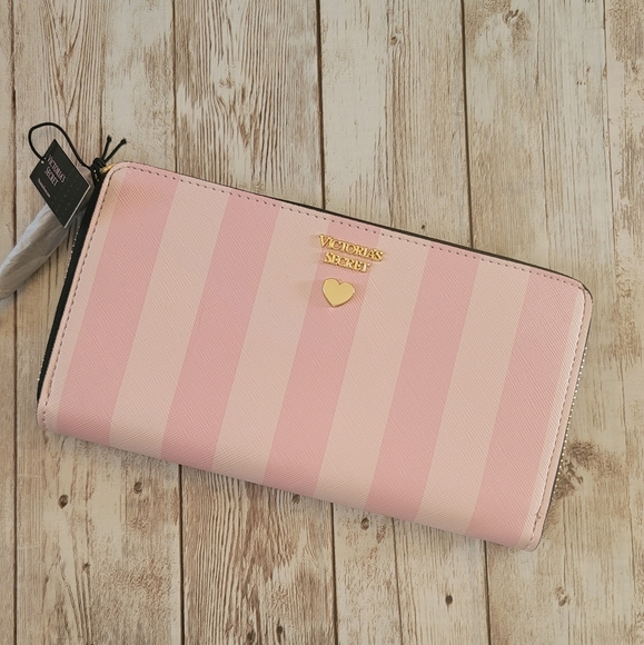 Victoria's Secret Bags Victoria Secret Signature Striped Pink